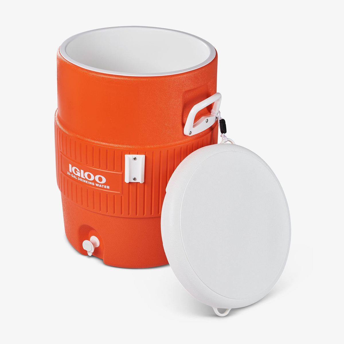 10-gallon-seat-top-water-jug-with-cup-dispenser-k6 42021-10-gallon-seat-top-water-jug-with-cup-dispenser-orange-cu-open.jpg